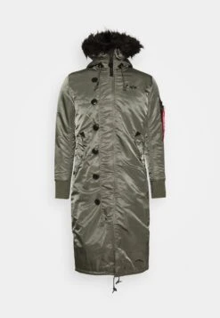 Alpha Industries Long Fishtail - Parka - Vintage Green 18 Alpha Industries Long Fishtail - Parka - Vintage Green -Next Soldes 226c85b2136a43dea21061ce1b3d43b3