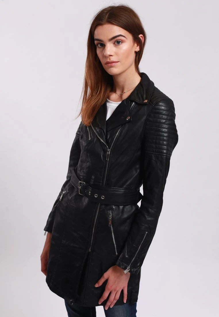 LE TEMPS DES CERISES Lainna - Veste En Cuir - Black 5 LE TEMPS DES CERISES Lainna - Veste En Cuir - Black – Image 3