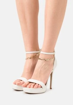 Aldo Scarlettchain - Sandales À Plateforme - White