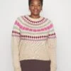 Nmnor Pattern Curve - Pullover - Eggnog -Next Soldes 23f47e35c2384bc8a7646d004fa6d327