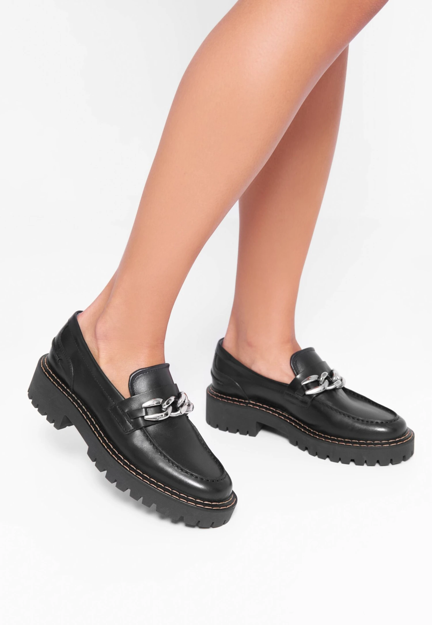 Gussie Crust - Mocassins - Black 3 Gussie Crust - Mocassins - Black