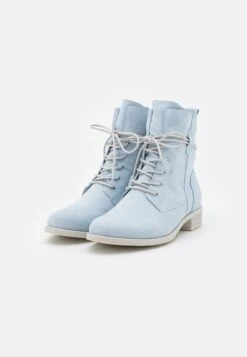 Marco Tozzi Bottines À Lacets - Light Blue -Next Soldes 25674368b5b74dd6bb7d926958f4a3df