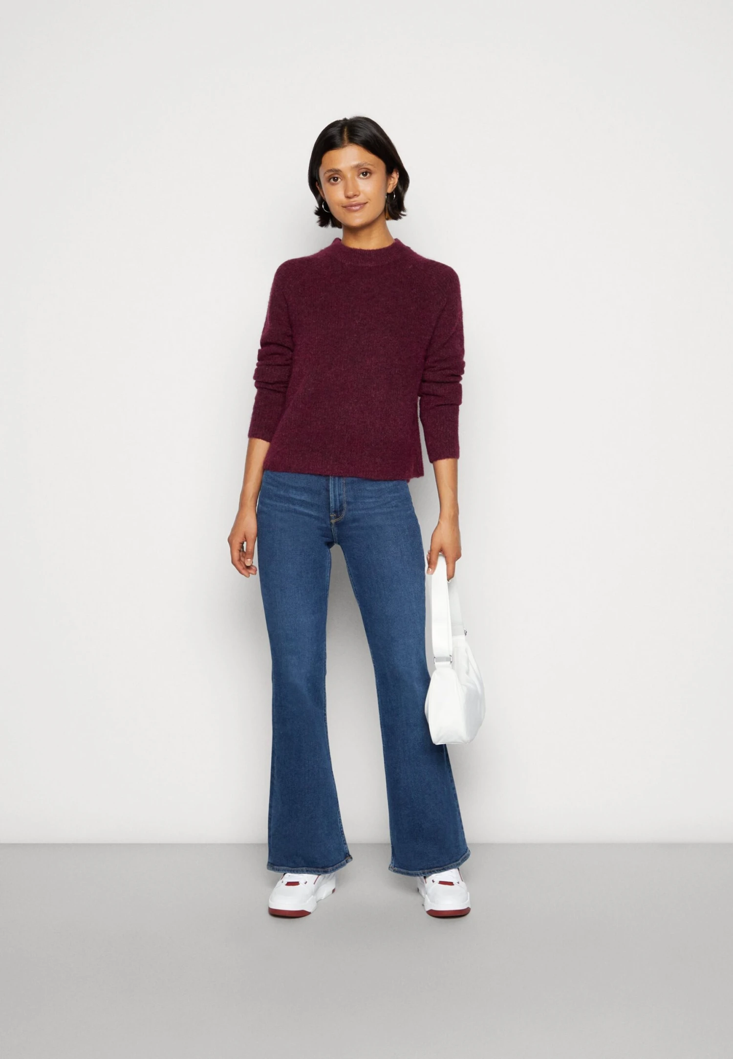 Pieces Pcellen O Neck - Pullover - Grape Wine 4 Pieces Pcellen O Neck - Pullover - Grape Wine – Image 2