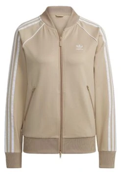Adidas Originals Superstar Tracktop - Blouson Bomber - Beige -Next Soldes 25abbf94877d4032908a04b8fe8e8e74