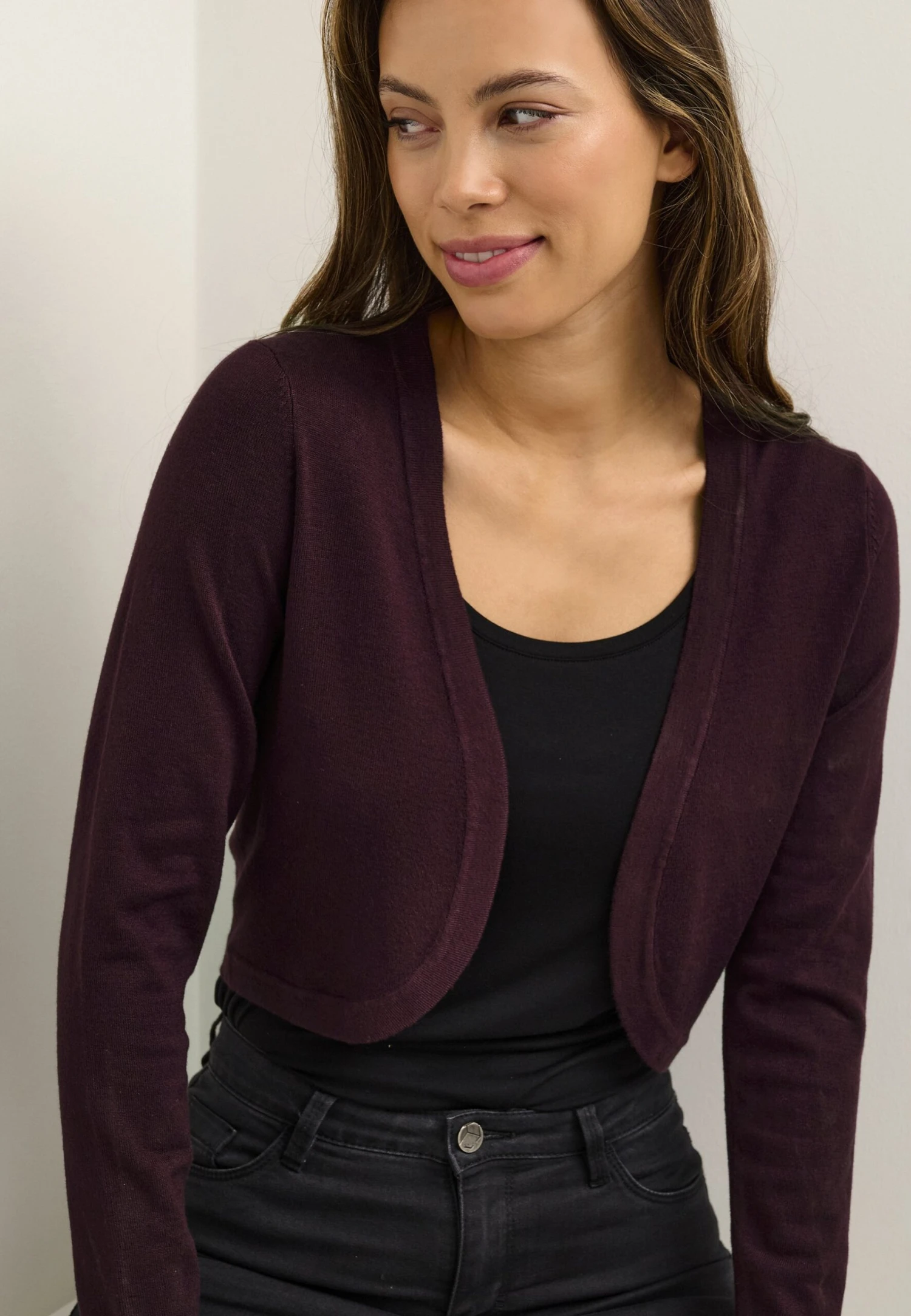 Kaffe Astrid Bolero - Gilet - Winetasting 5 Kaffe Astrid Bolero - Gilet - Winetasting â Image 3