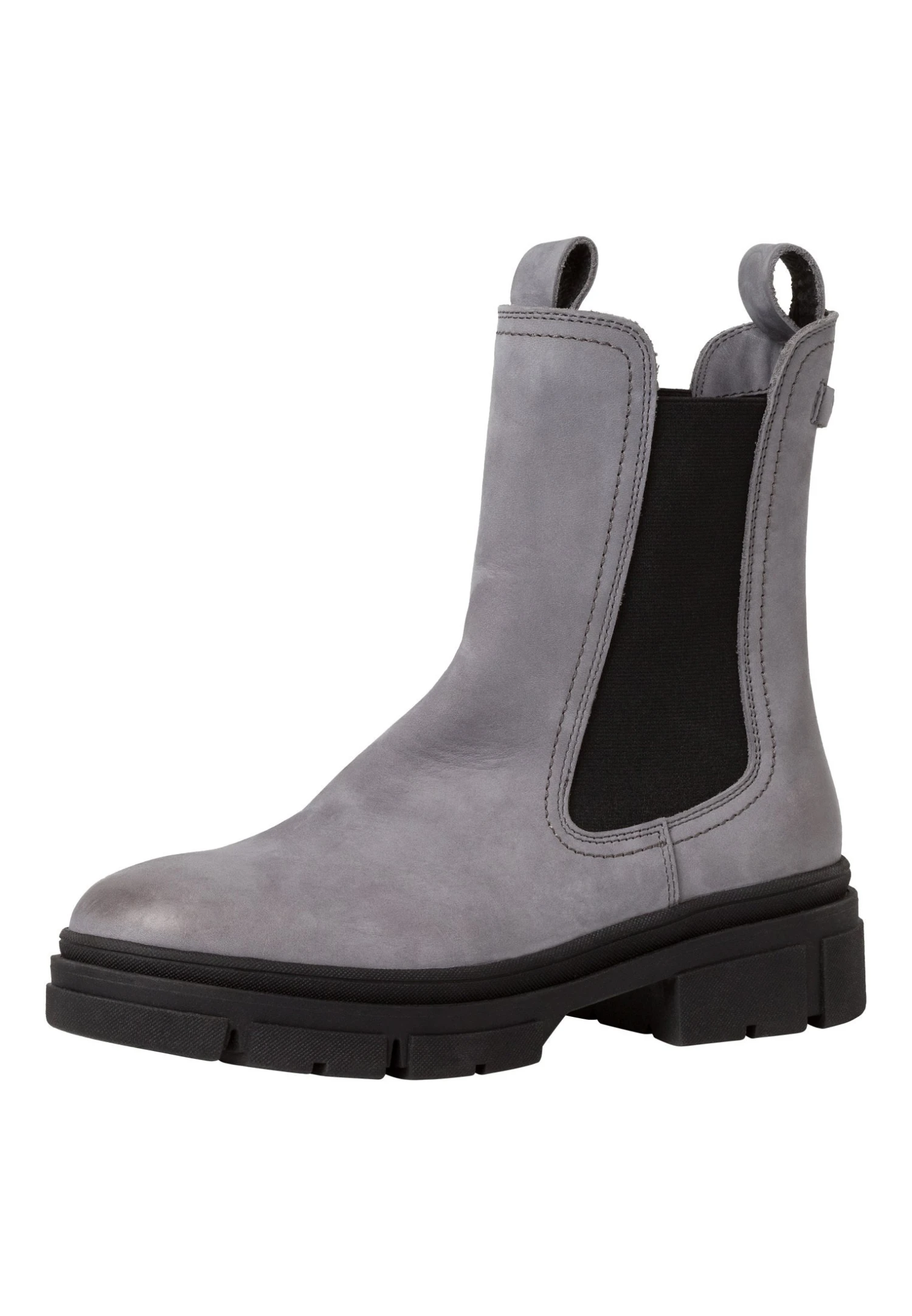 Tamaris Bottines À Plateau - Grey Nubuc 5 Tamaris Bottines À Plateau - Grey Nubuc – Image 3