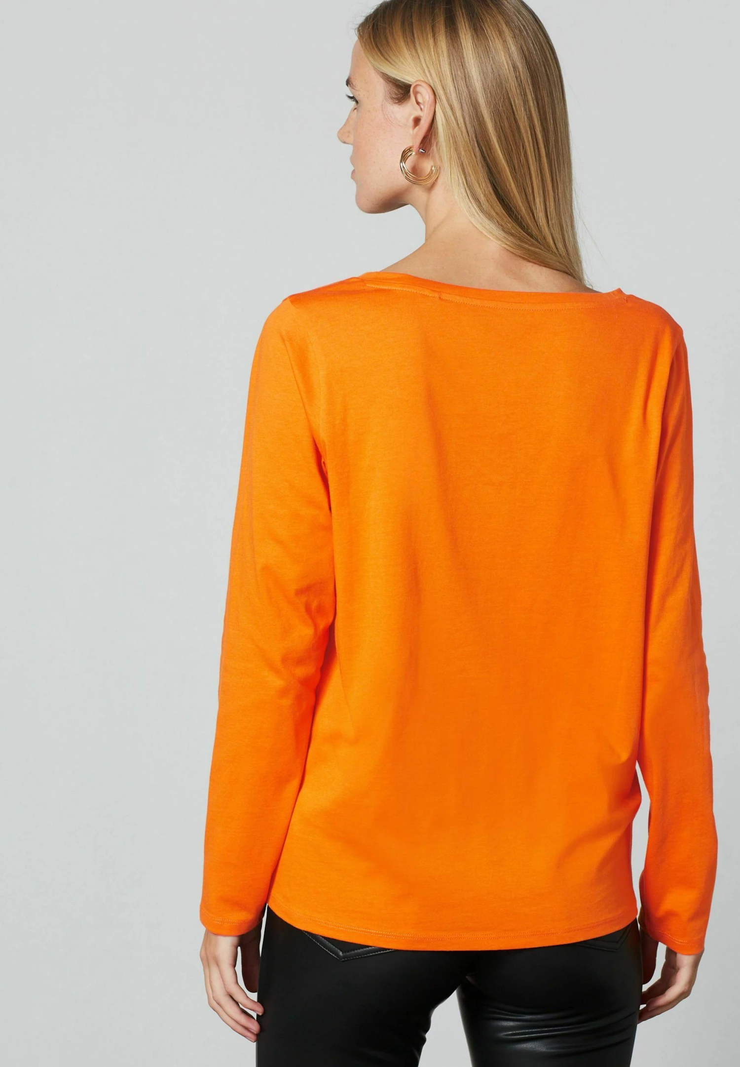 Next Long Sleeve V-Neck Top Standard - T-Shirt À Manches Longues - Orange 3 Next Long Sleeve V-Neck Top Standard - T-Shirt À Manches Longues - Orange