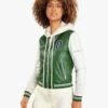 Oakwood Flirt Bi - Veste En Cuir - Dark Green -Next Soldes 272342c184124a2ea98c4ce1ee29b73c