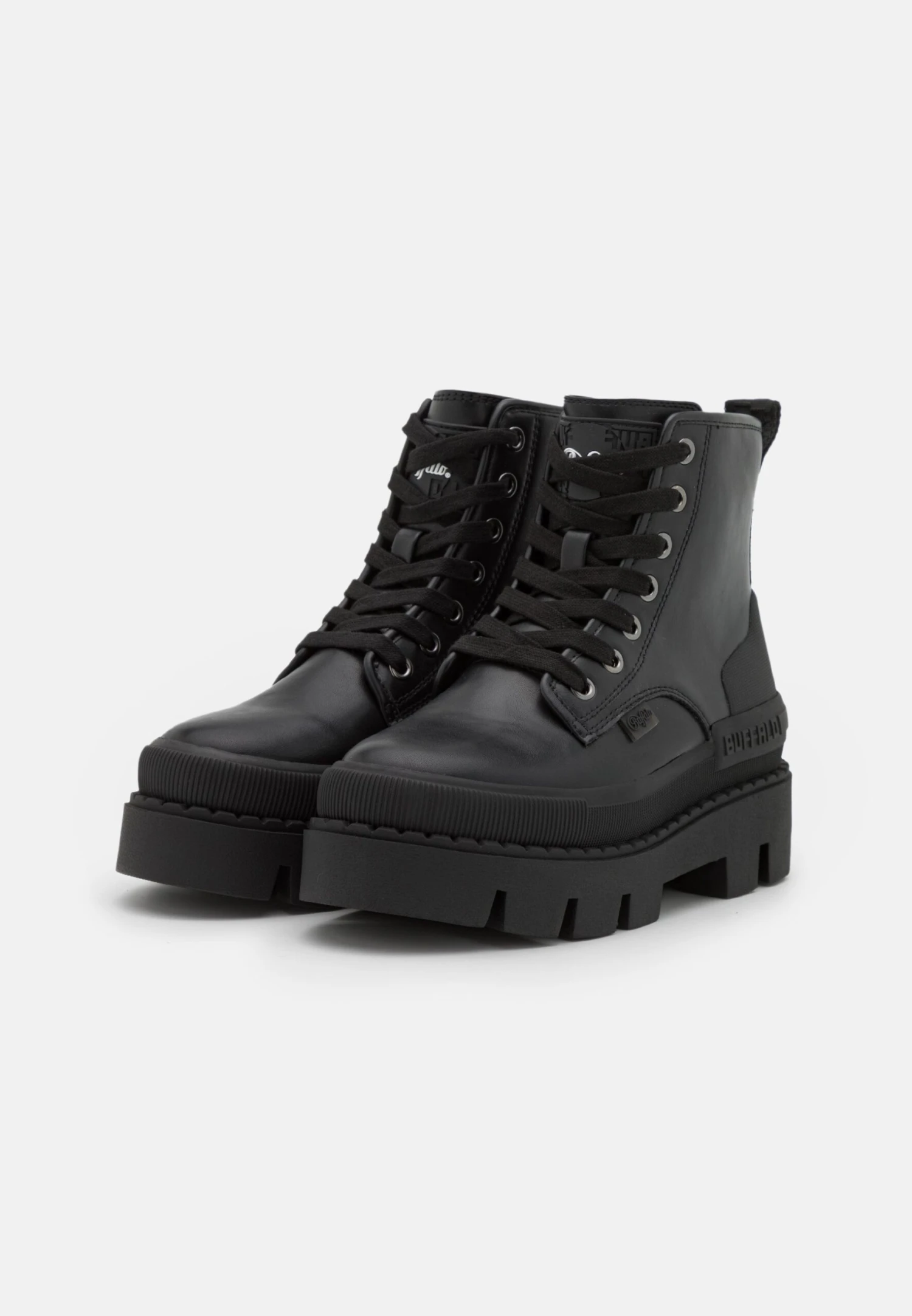 Buffalo Raven Laceup Hi - Bottines À Lacets - Black 5 Buffalo Raven Laceup Hi - Bottines À Lacets - Black – Image 3