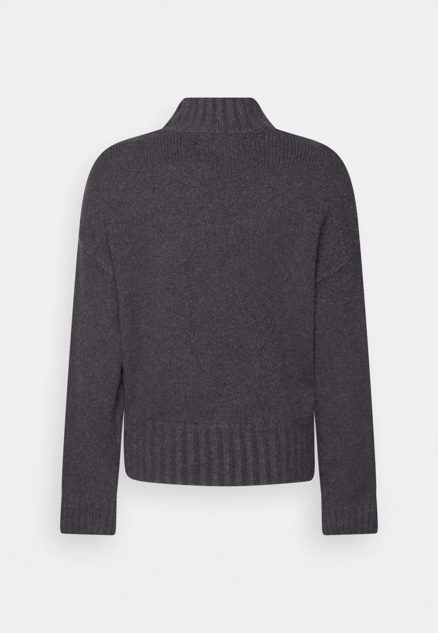 SAMSØE SAMSØE Mandie Mock Neck - Pullover - Obsidian 4 SAMSØE SAMSØE Mandie Mock Neck - Pullover - Obsidian – Image 2