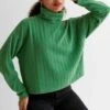 New Look Roll Neck Boxy - Pullover - Green 2 New Look Roll Neck Boxy - Pullover - Green -Next Soldes 282c67746b5a43139fb6a57bccfc61d8