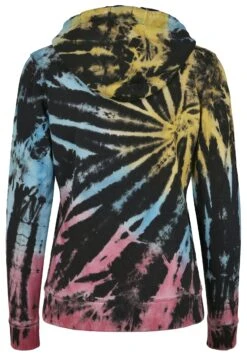 URBAN CLASSICS Ladies Tie Dye Hoody - Sweat À Capuche - Black 19 URBAN CLASSICS Ladies Tie Dye Hoody - Sweat À Capuche - Black -Next Soldes 28471e5cd6584fe3afeb4aac8d221c2d