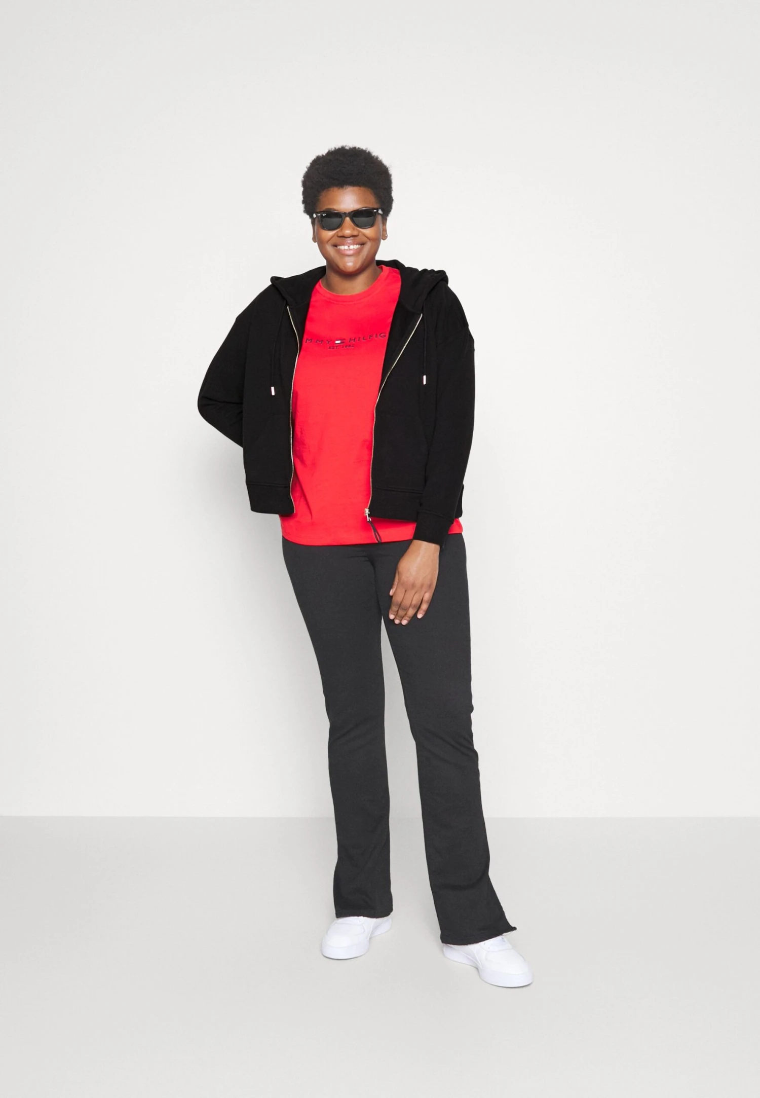 Terry Zipup Hoody - Sweat Zippé - Black 4 Terry Zipup Hoody - Sweat Zippé - Black – Image 2