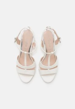 Buffalo Vegan Jean Cage - Sandales À Talons Hauts - White 13 Buffalo Vegan Jean Cage - Sandales À Talons Hauts - White -Next Soldes 2928ae78c94940cbbcdae6a50e7e90e8