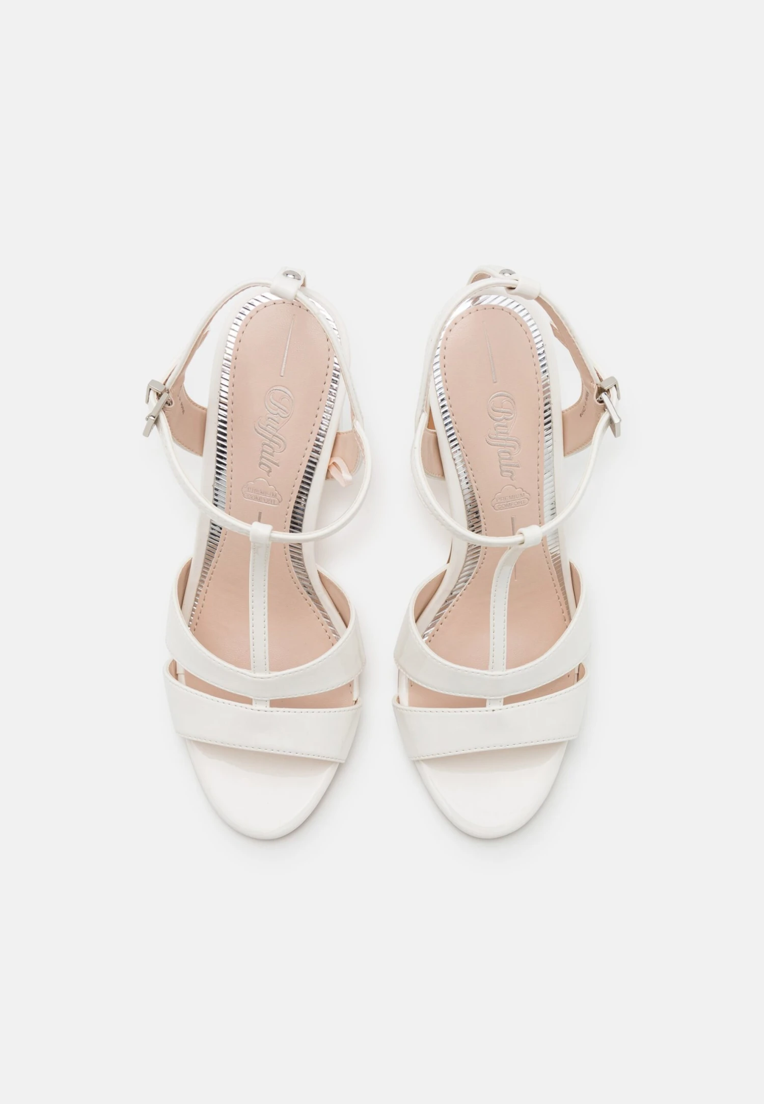 Buffalo Vegan Jean Cage - Sandales À Talons Hauts - White 8 Buffalo Vegan Jean Cage - Sandales À Talons Hauts - White – Image 6