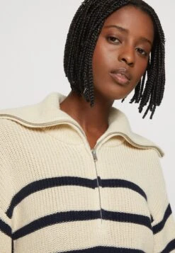 Monki Pullover - Navy/Light Beige 13 Monki Pullover - Navy/Light Beige -Next Soldes 294f94b66f0f4904a8f2559c209991ca
