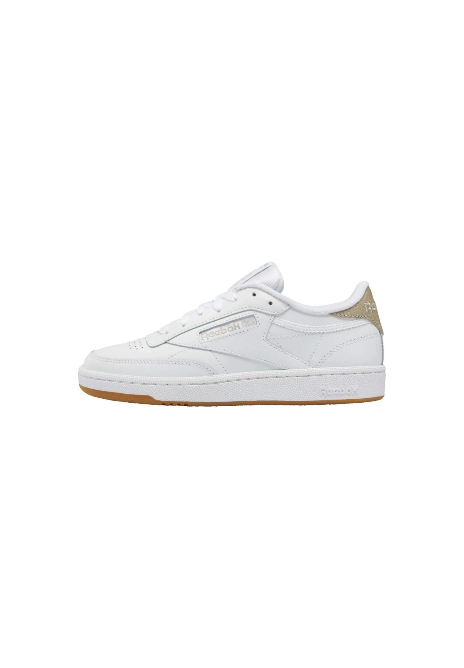 Reebok Classic Club C 85 - Baskets Basses - Cloud White Cloud White Modern Beige 3 Reebok Classic Club C 85 - Baskets Basses - Cloud White Cloud White Modern Beige