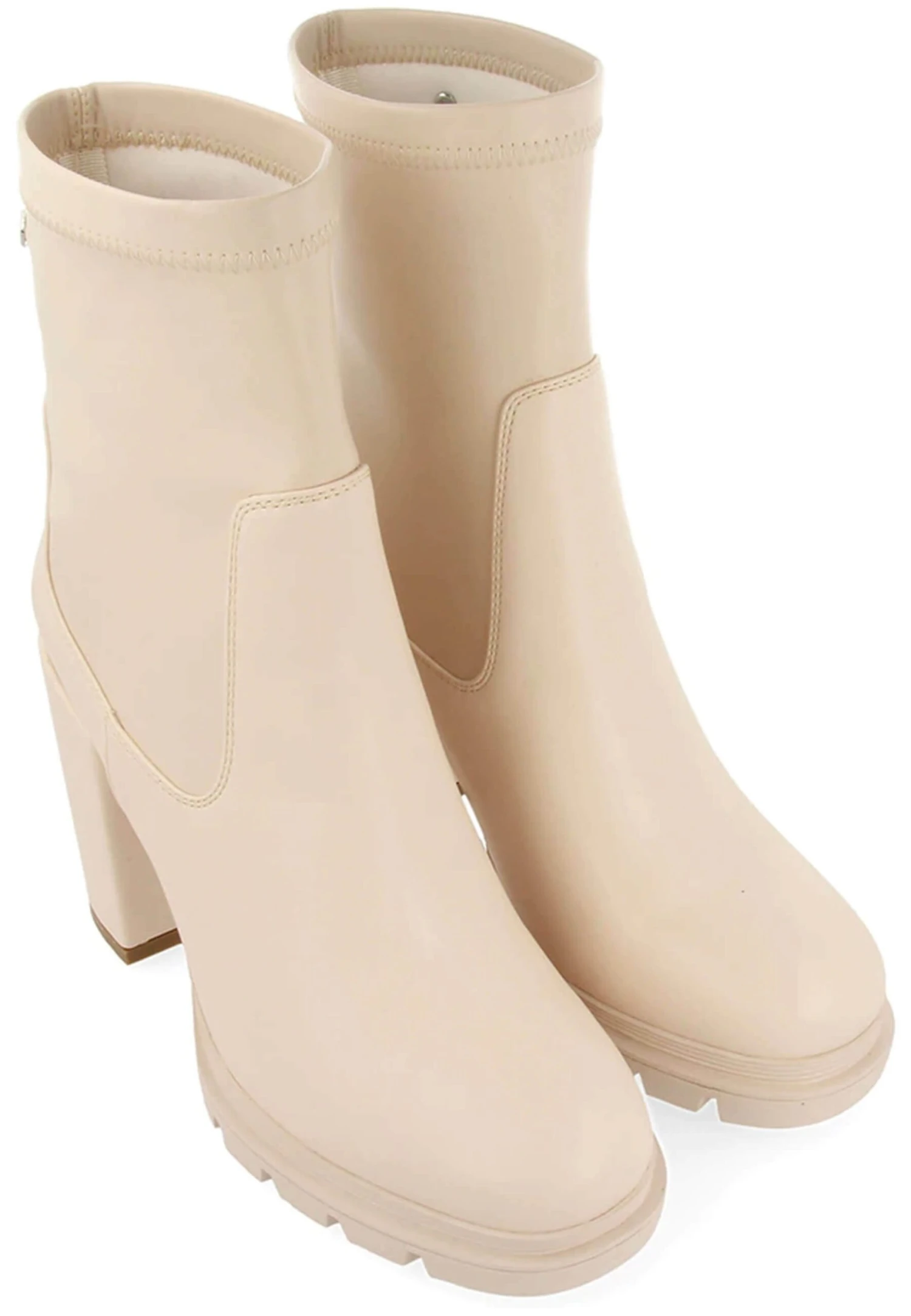 Gioseppo Bottines À Plateau - Beige 6 Gioseppo Bottines À Plateau - Beige – Image 4