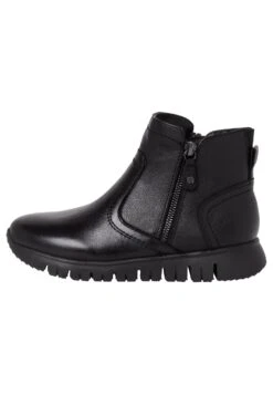 Tamaris Comfort - Bottines À Plateau - Black Nappa