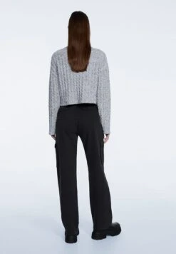 Stradivarius Pantalon Cargo - Grey -Next Soldes 2a0482961f524787a771ced004dfbf8c