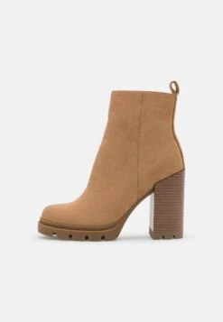 ONLY Shoes Onlbrave Life Stacked Boot - Boots À Talons - Sand -Next Soldes 2a4fa421af614b5fbcf852e8680d4466