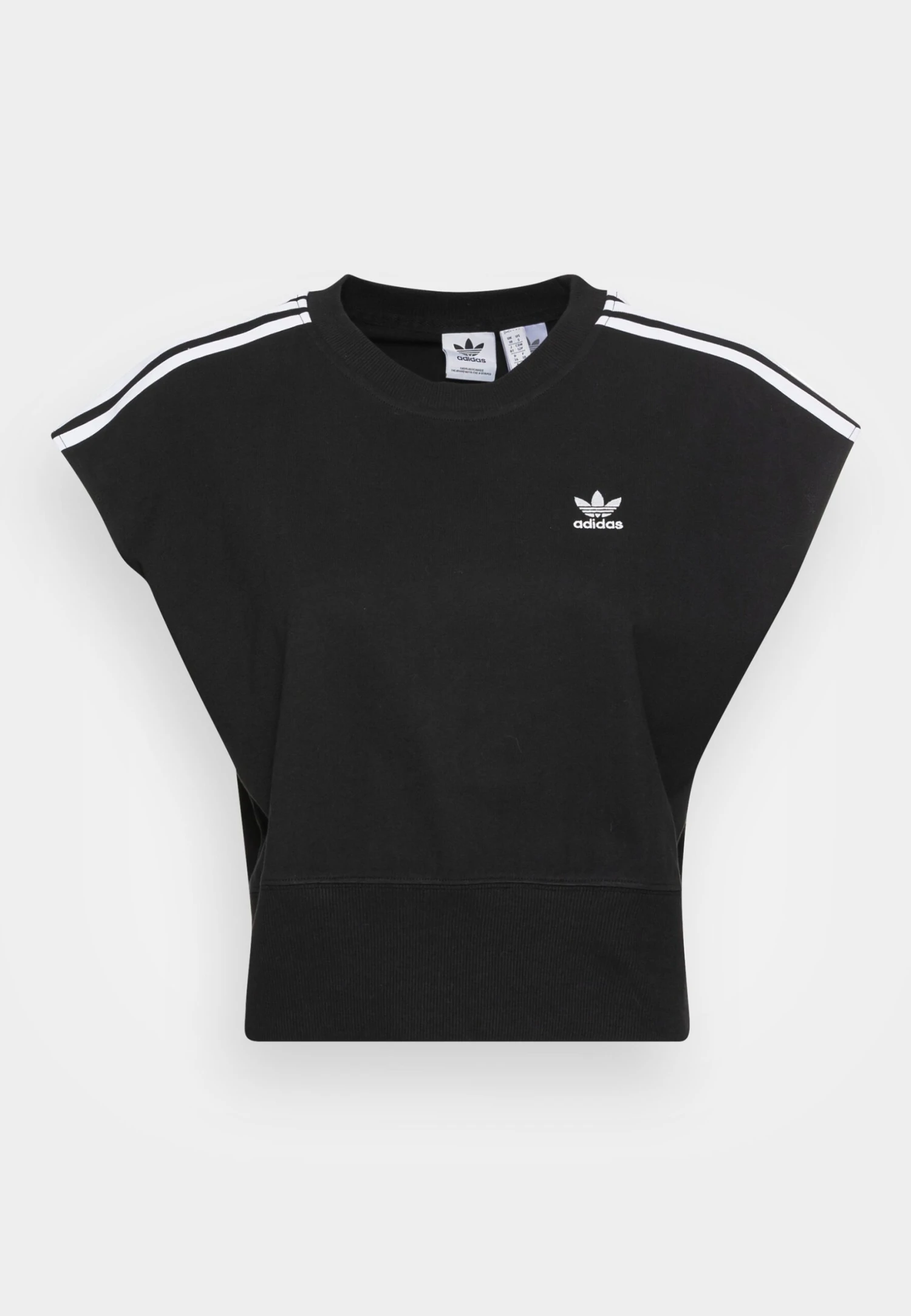 Adidas Originals Adicolor Classics Waist Cinch - T-Shirt Imprimé - Black 7 Adidas Originals Adicolor Classics Waist Cinch - T-Shirt Imprimé - Black – Image 5