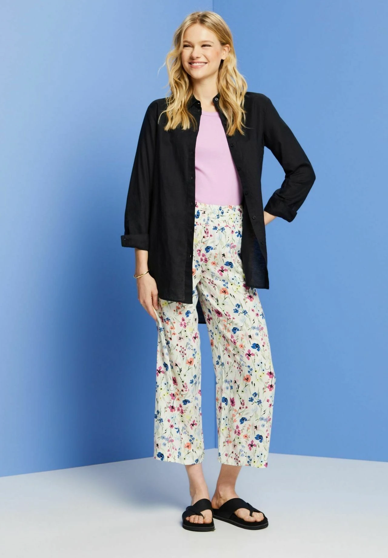 ESPRIT Pantalon Classique - Off White 3 ESPRIT Pantalon Classique - Off White