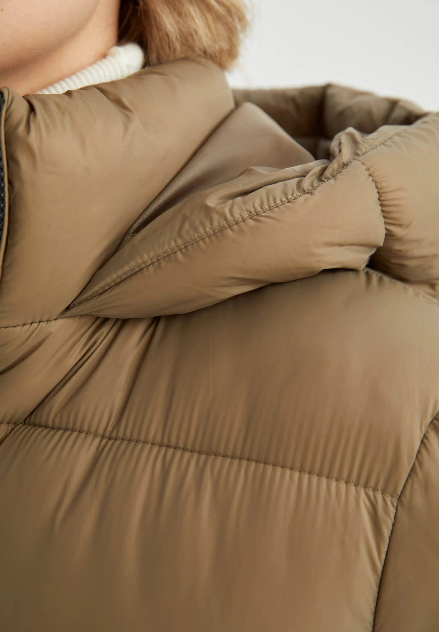 DeFacto Veste D'Hiver - Beige 6 DeFacto Veste D'Hiver - Beige – Image 4