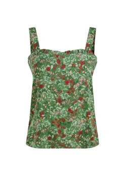 WE FASHION Niek Print - Débardeur - Green