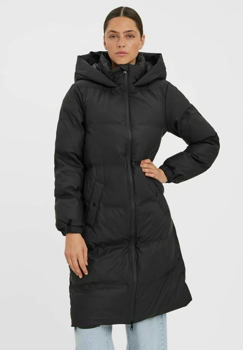 Vero Moda Vmnoe Long Coated Boos - Manteau D'Hiver - Black 3 Vero Moda Vmnoe Long Coated Boos - Manteau D'Hiver - Black