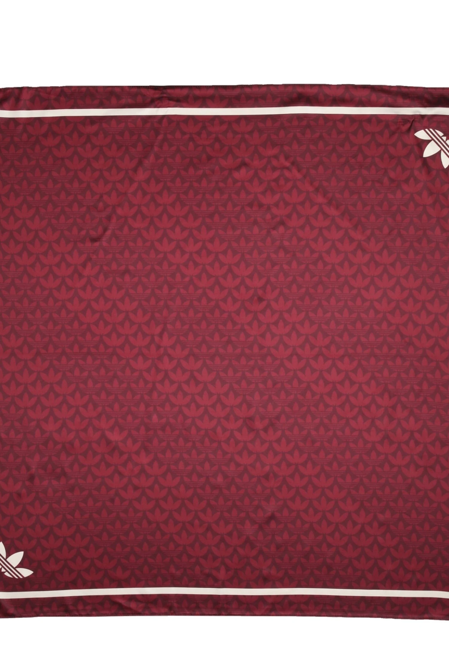 Adidas Originals Trefoil Jacquard Monogram - Écharpe - Shadow Red 6 Adidas Originals Trefoil Jacquard Monogram - Écharpe - Shadow Red – Image 4