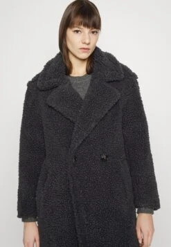 Ugg Gertrude Long Coat - Manteau D'Hiver - Ink Black -Next Soldes 2c5eb0b3314f451ca02abd8137cd1d4b