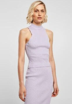 URBAN CLASSICS Short Turtleneck - Débardeur - Lilac