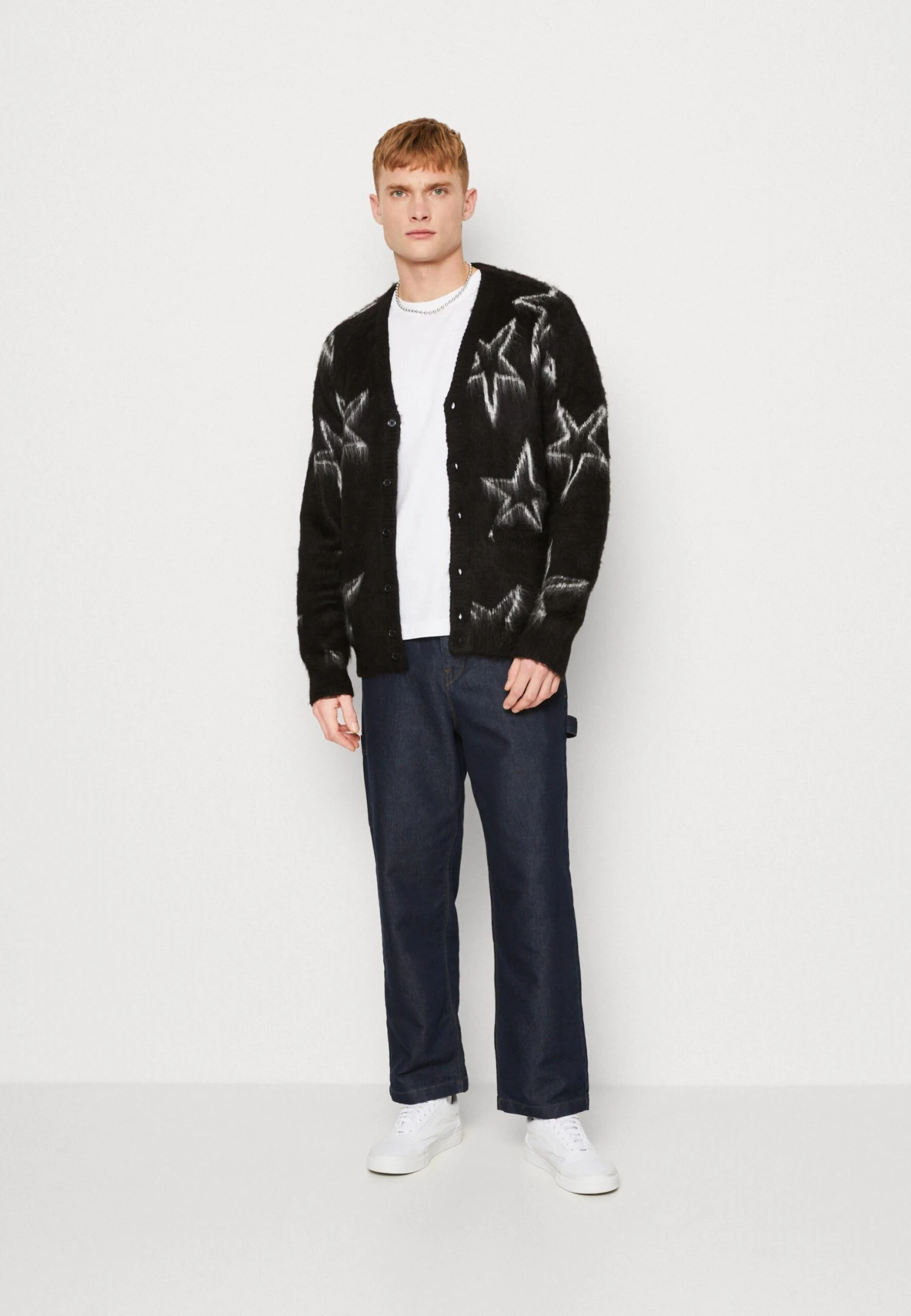 Obey Clothing Slint Cardigan Unisex - Gilet - Black Multi 4 Obey Clothing Slint Cardigan Unisex - Gilet - Black Multi – Image 2