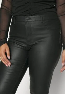 ONLY CARMAKOMA Carblush Zip Coat Pant Plus Size - Pantalon Classique - Black -Next Soldes 2d5debb12bee4e95b4486d9c65f6f4b7