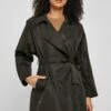 URBAN CLASSICS Crinkle Minimal - Trench - Black -Next Soldes 2d8f3cf2a23c4a6992e01a0eb59f8c0c