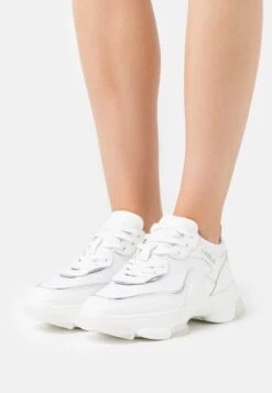 Furla Lace Up - Baskets Basses - Talco/Color Argento