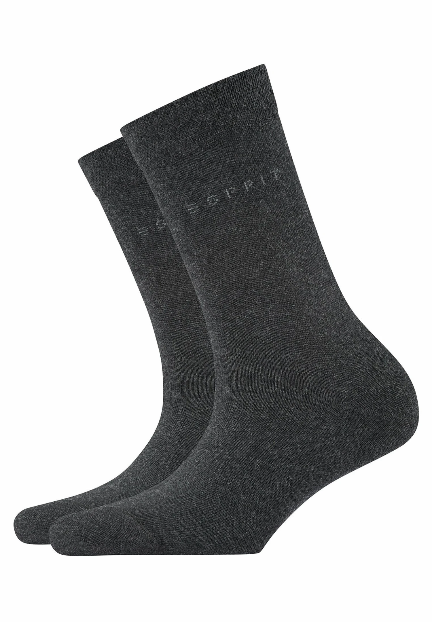ESPRIT Basic Easy 2-Pack Uni - Chaussettes - Anthra.Mel 3 ESPRIT Basic Easy 2-Pack Uni - Chaussettes - Anthra.Mel