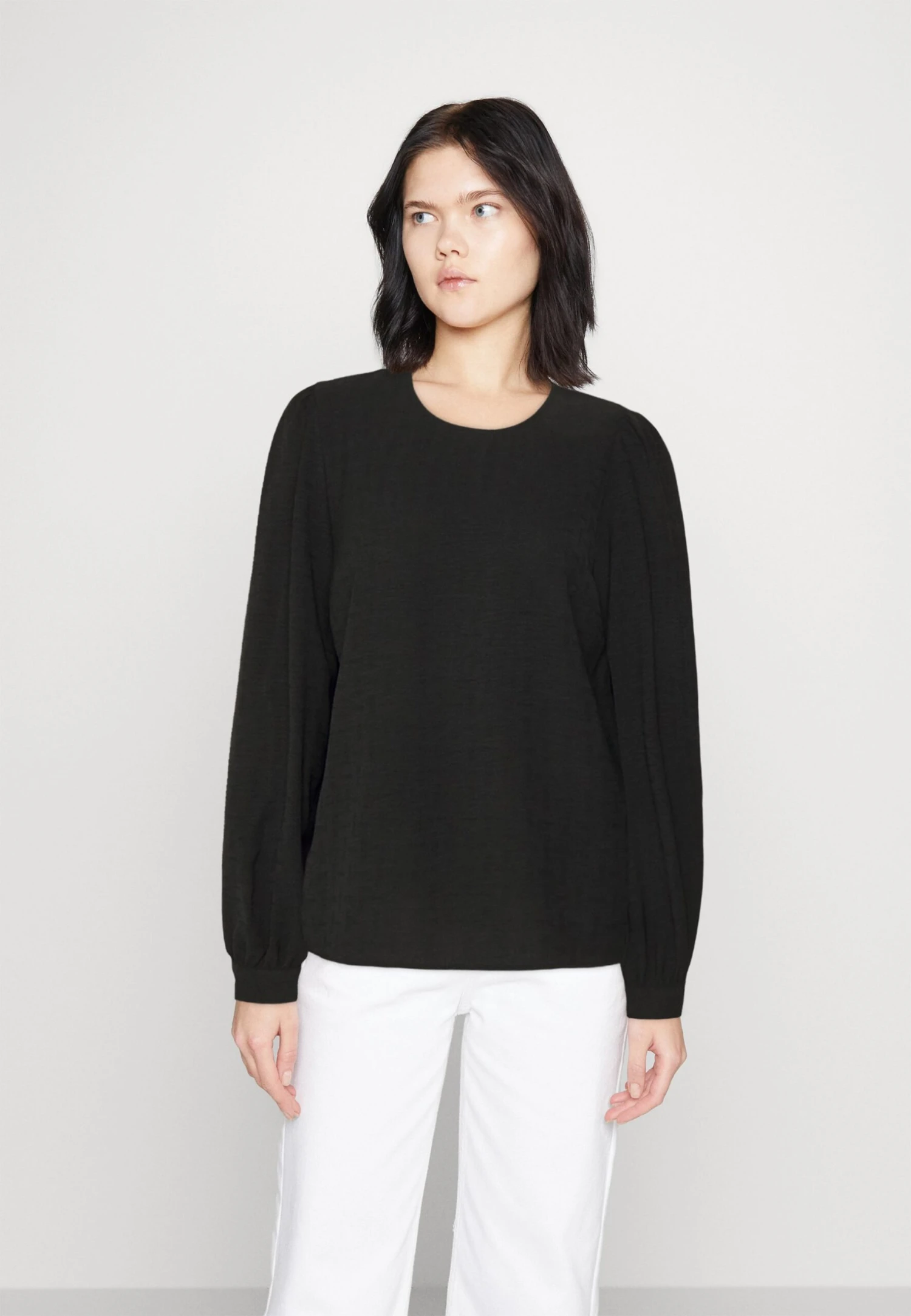 Vero Moda Vmpammi Blouse - T-Shirt À Manches Longues - Black 3 Vero Moda Vmpammi Blouse - T-Shirt À Manches Longues - Black
