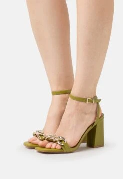 ONLY Shoes Onlalyx - Sandales À Talons Hauts - Green