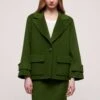 LUISA SPAGNOLI Stamane - Manteau Court - Verde Militare 1 LUISA SPAGNOLI Stamane - Manteau Court - Verde Militare -Next Soldes 2ef43864372c452db128f20d2e173058