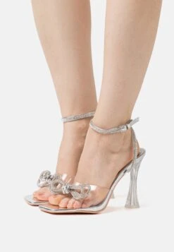 Sandales À Talons Hauts - Silver