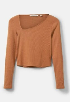 TOM TAILOR Denim Mit Asymmetrischem Ausschnitt - T-Shirt À Manches Longues - Mid Brown 17 TOM TAILOR Denim Mit Asymmetrischem Ausschnitt - T-Shirt À Manches Longues - Mid Brown -Next Soldes 307498a4a0fb4466b274b0fc927c9095