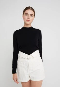 Mockneck - Pullover - Black