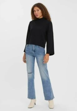 Vero Moda Weiter High Neck - T-Shirt À Manches Longues - Black 8 Vero Moda Weiter High Neck - T-Shirt À Manches Longues - Black -Next Soldes 320eeaf925054128b4792bfe1048c991