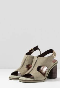 Tamaris Sandales À Talons Hauts - Light Olive -Next Soldes 3229cdde7eee45acbd9102040d5eb1a4