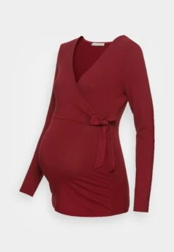 T-Shirt À Manches Longues - Dark Red