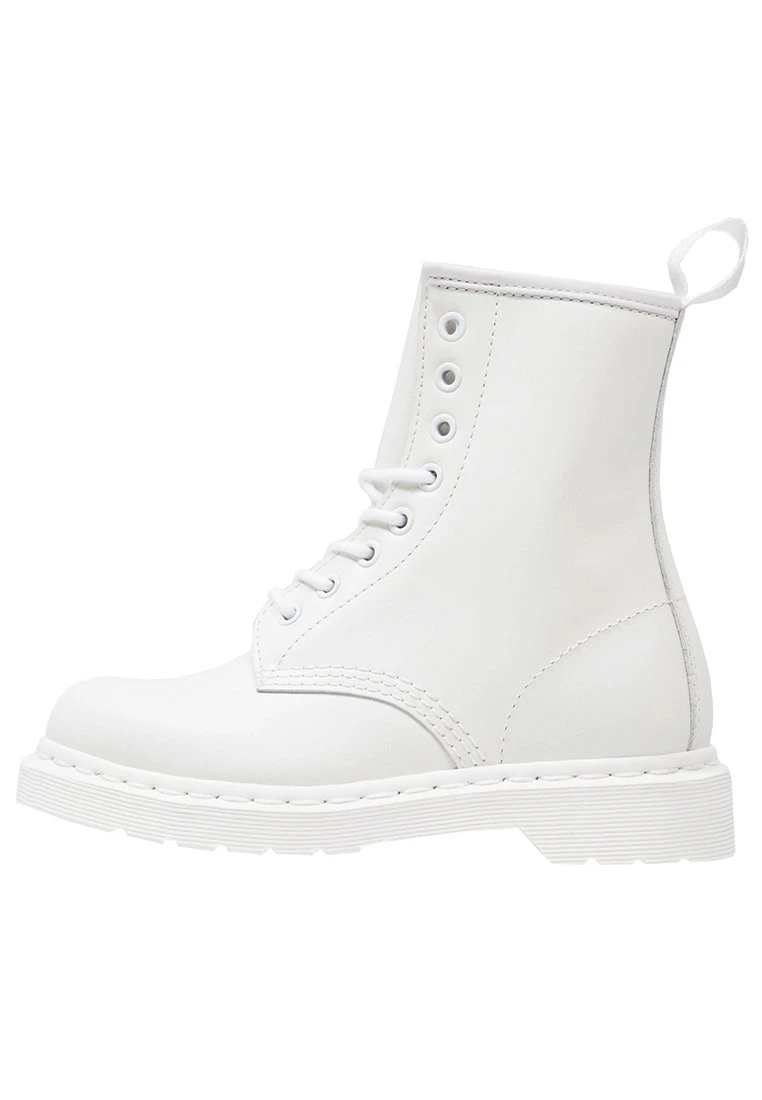 Dr. Martens 1460 Mono Boot - Bottines À Lacets - White 3 Dr. Martens 1460 Mono Boot - Bottines À Lacets - White