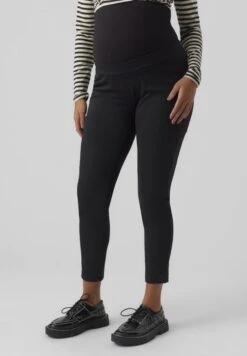 Mamalicious Umstands Mliggy - Pantalon Classique - Black