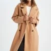 DeFacto Oversize Fit - Manteau Classique - Brown